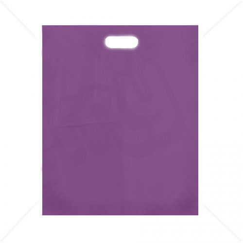 Clear Patch Handle Carrier Bags