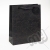 Luxury Black Glitter Paper Gift Bag - Large x 1pc