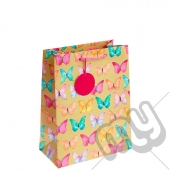 Funky Butterfly Printed Gift Bag - Large x 1pc