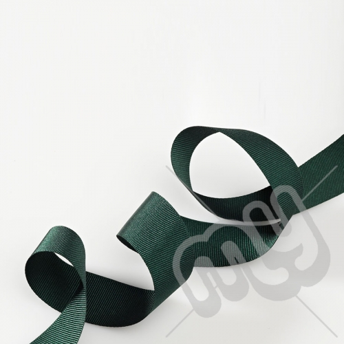 Green Grosgrain Ribbon 15mm x 20 metres