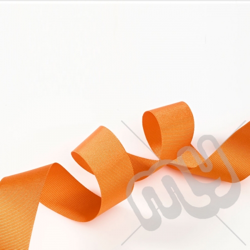 Orange Grosgrain Ribbon 10mm x 20 metres