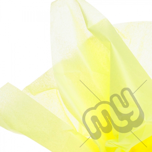 Bright Yellow Tissue Paper - 6 Sheets